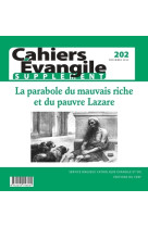 Cahiers evangile supplement - n 202 la parabole du mauvais riche et du pauvre lazare