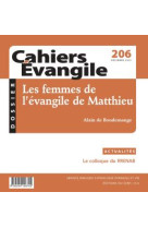 Cahiers evangile-206 - les femmes de l-evangile de matthieu