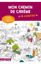 Mon chemin de careme - a colorier