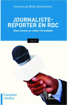 Journaliste-reporter en rdc