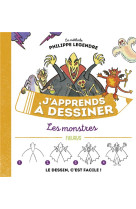 J'apprends à dessiner les monstres