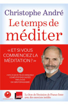 Le temps de mediter (+cd)