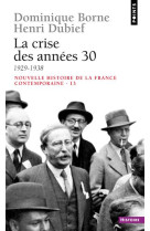 La crise des années 30 (1929-1938)