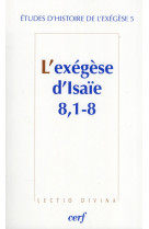 L-exegese d-isaie 8 - 1-8