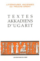 Textes akkadiens d'ugarit