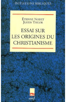 Essai sur les origines du christianisme