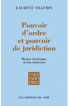 Pouvoir d'ordre et pouvoir de juridiction