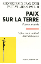 Paix sur la terre