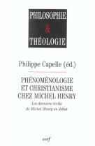 Phénoménologie et christianisme chez michel henry