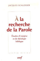 A la recherche de la parole