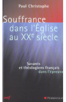 Souffrance dans l'église au xxe siècle