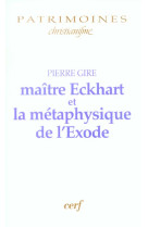 Maître eckhart et la métaphysique de l'exode