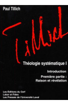 Theologie systematique - tome 1