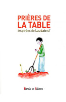 Prières de la table inspirées de laudato si