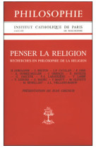 Penser la religion