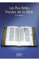 Le petit livre de - les plus belles paroles de la bible