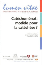 Catechumenat : modele pour la catechese ?