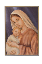 La vierge de l'esperance - icone classique 15,1x10,6 cm -  723.72