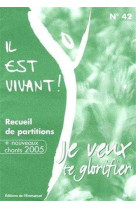 Je veux te glorifier - recueil de partitions