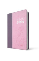 Bible segond neg compacte vivella duo rose praline / violet fruits des bois - couverture souple