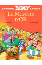 Asterix - album illustre - le menhir d'or (hors collection) - hors collection - album illustre