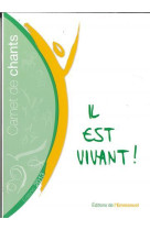 Carnet de chants il est vivant ! - 2013 (grand format)