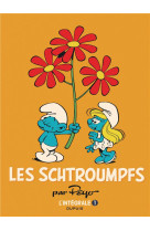 Les schtroumpfs - l'integrale - tome 1 - 1958-1966