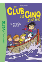 Le club des cinq junior - t02 - le club des cinq junior 02 - le mystere de l'ile