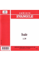 Cahiers evangile numero 23 isaie 1-39