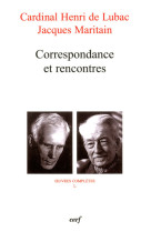 Correspondance et rencontres