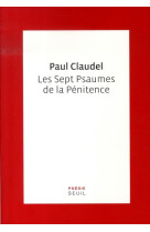 Les sept psaumes de la pénitence. avec un examen de conscience