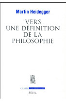 Vers une définition de la philosophie