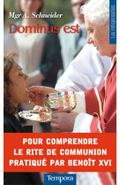 Dominus est - pour comprendre le rite de communion pratique par benoit xvi