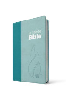 Bible compacte segond vivella duo bleu lagon et bleu ciel