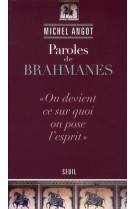 Paroles de brahmanes