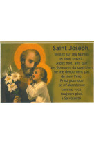 Cartes saint joseph par lot de 20 ex