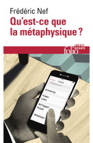 Qu'est-ce que la metaphysique ?