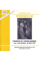 Cahiers evangile supplement numero 125 l'inventionde l'exegese moderne