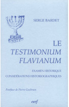 Le testimonium flavianum