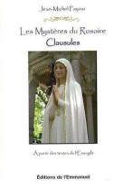 Les mystères du rosaire - clausules