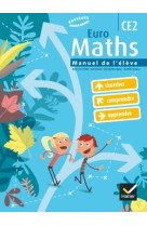 Euro maths ce2 éd. 2010 - manuel de l'élève + aide-mémoire