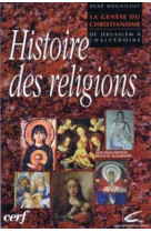 La genèse du christianisme