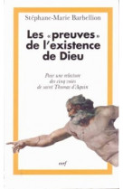 Les preuves de l'existence de dieu