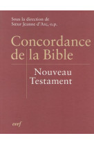 Concordance de la bible - nouveau testament