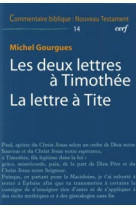 Les deux lettres à timothée. la lettre à tite