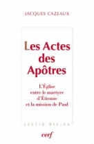 Les actes des apotres