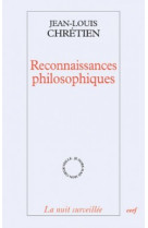 Reconnaissances philosophiques