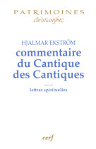 Commentaire du cantique des cantiques