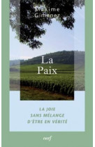 La paix