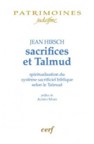 Sacrifices et talmud